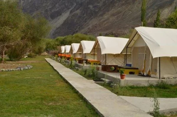 Camping In Nubra Valley Camping In Nubra Valley