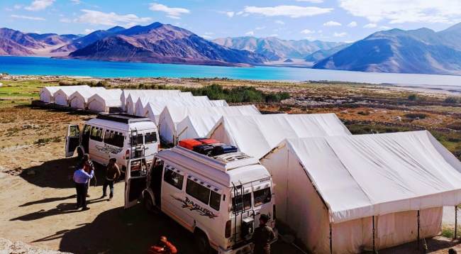 Camping In Tso Moriri