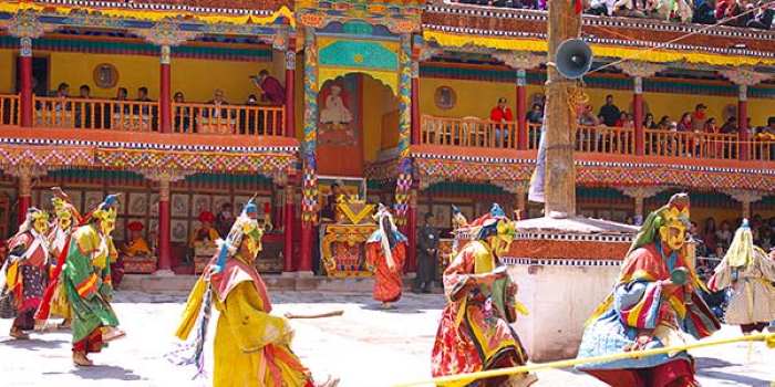 Hemis festival in Ladakh