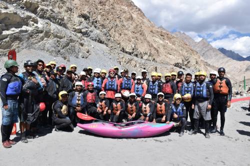  River Rafting  in Zanskar valley