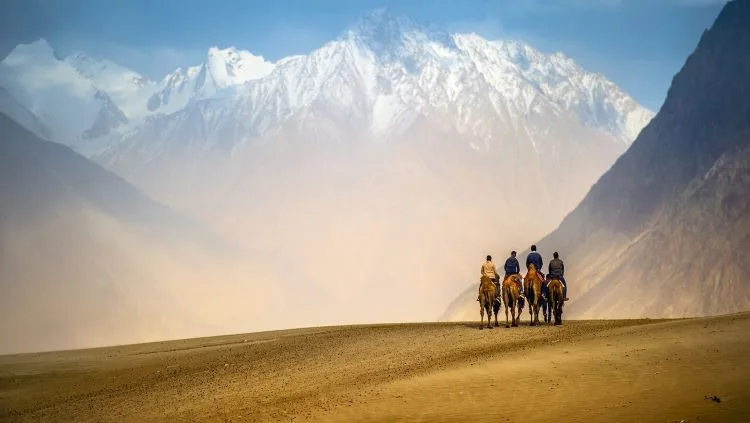 Hunder Valley In Nubra Hunder Valley In Nubra