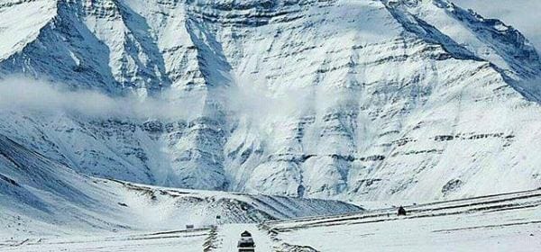 Magnetic Hill in winters 