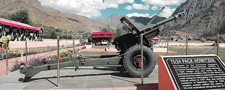 war memorial in Drass Valley war memorial in Drass Valley